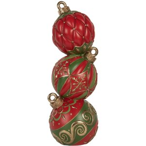 Clayre & Eef Boule de Noël LED 14x40 cm