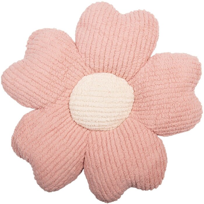 Clayre & Eef KG033.009P Coussin garni 45x45x8 cm Rose