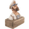Clayre & Eef Décoration Capitaine en Bois 16x8x20 cm