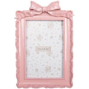 Cadre Photo Clayre & Eef 2F1286 15x4x21 cm 10x15 cm Rose