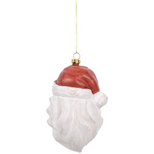 Décoration Suspendue Père Noël Clayre & Eef 9x7x15 cm