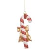 Clayre & Eef 66084 Décoration Suspendue Bâton de Sucre Rouge et Blanc