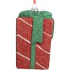 Clayre & Eef 66095 Décoration Suspension Boîte Cadeau Noël Rouge Vert