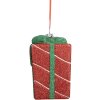 Clayre & Eef 66095 Décoration Suspension Boîte Cadeau Noël Rouge Vert