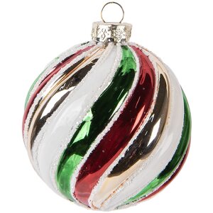 Boule de Noël Clayre & Eef 6GL5174 Ø 8 cm...