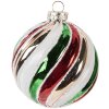 Boule de Noël Clayre & Eef 6GL5174 Ø 8 cm Multicolore