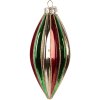 Boule de Noël Clayre & Eef Ø 6x13 cm Multicolore