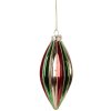 Boule de Noël Clayre & Eef Ø 6x13 cm Multicolore