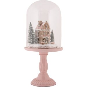 Clayre & Eef Cloche en Verre Décorative LED...