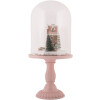 Clayre & Eef Cloche en Verre Décorative LED Ø 17x36 cm