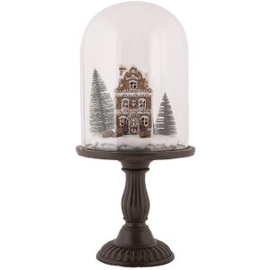Clayre & Eef 6GL5190 Cloche en Verre LED Ø...