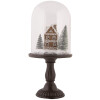 Clayre & Eef 6GL5190 Cloche en Verre LED Ø 17x36 cm