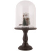 Clayre & Eef 6GL5190 Cloche en Verre LED Ø 17x36 cm