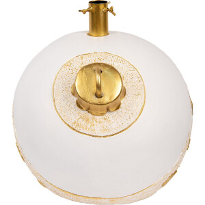 Support à Sapin Clayre & Eef 40x38x38 cm Blanc Doré