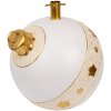 Support à Sapin Clayre & Eef 40x38x38 cm Blanc Doré