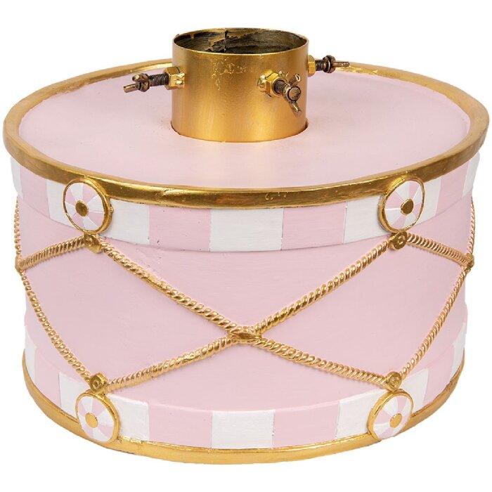 Clayre & Eef 6MG0107 Support Sapin de Noël 40x40x30 cm Or Rose