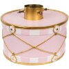 Clayre & Eef 6MG0107 Support Sapin de Noël 40x40x30 cm Or Rose