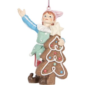 Clayre & Eef 6PR5298 Décoration Suspendue Elfe...