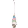 Décoration Suspendue Tarte Clayre & Eef Ø 5x13 cm Multicolore