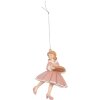 Décoration Suspendue Ballerine 7x7x11 cm Clayre & Eef