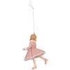Décoration Suspendue Ballerine 7x7x11 cm Clayre & Eef