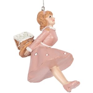 Décoration suspendue Ballerina Rose Clayre & Eef