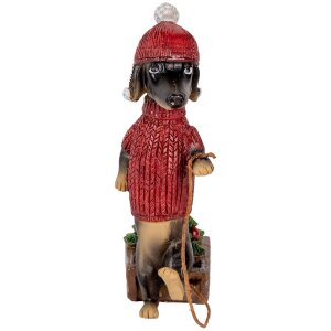 Clayre & Eef 6PR5305 Décoration Chien Teckel...
