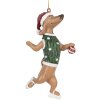 Décoration Suspendue Chien Clayre & Eef 6PR5308 Marron & Vert