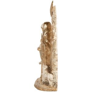 Clayre & Eef Groupe de Noël 19x7x24 cm Beige-Doré