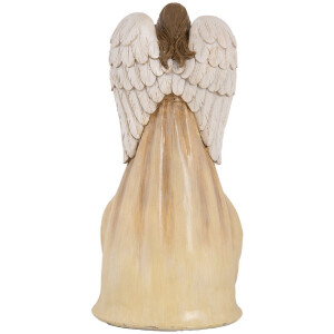 Groupe de Noël Clayre & Eef 15x12x30 cm Beige-Doré