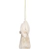 Clayre & Eef 6PR5649 Décoration Suspendue Groupe de Noël Beige
