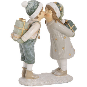 Décoration enfant Clayre & Eef 6PR5651 Beige Vert 15x6x18 cm