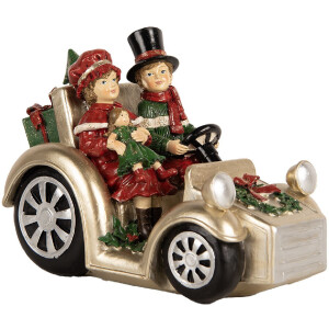 Clayre & Eef Décoration Enfant Voiture 22x14x16 cm