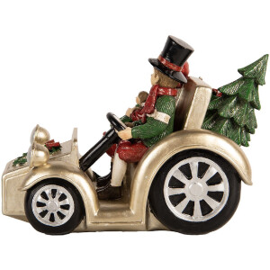 Clayre & Eef Décoration Enfant Voiture 22x14x16 cm