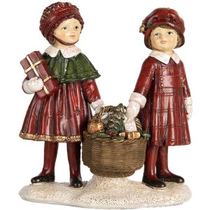 Clayre & Eef 6PR5678 Décoration Enfant Rouge 11x6x12 cm