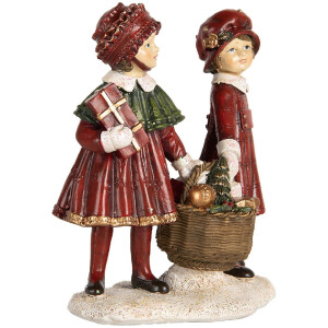 Clayre & Eef 6PR5678 Décoration Enfant Rouge 11x6x12 cm