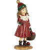 Clayre & Eef Décoration Enfant 7x5x13 cm Rouge et Vert