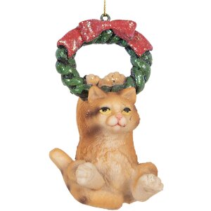 Suspension décorative chat Clayre & Eef 6x5x9...
