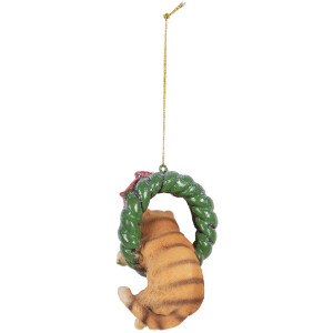 Clayre & Eef 6PR5314 Déco Chat Suspendue 6x5x9 cm