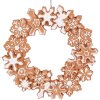 Clayre & Eef Couronne de Noël 18x2 cm