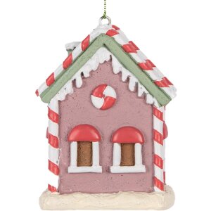 Clayre & Eef 6PR5325 Décoration Suspension Maison Rose
