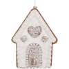 Clayre & Eef Décoration Suspendue Maison 8x1x10 cm