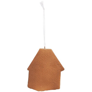 Clayre & Eef 6PR5332 Décoration Suspendue Maison Blanche 9x1x10 cm