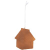 Clayre & Eef 6PR5338 Décoration Suspendue Maison Bleu Blanc 9x1x10 cm