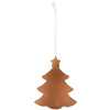 Clayre & Eef 6PR5344 Décoration Sapin de Noël Blanc & Marron