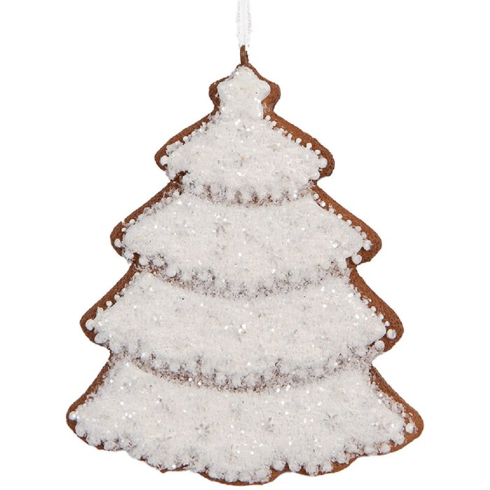 Clayre & Eef 6PR5345 Décoration Ornement Sapin Noël 9x1x10 cm
