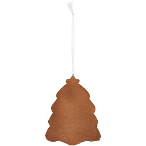 Clayre & Eef 6PR5350 Décoration Suspendue Sapin de Noël 8x1x10 cm