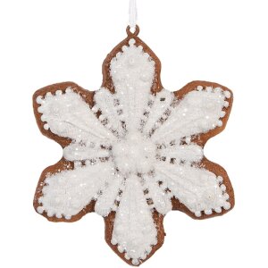 Décoration Suspendue Flocon de Neige Clayre &...