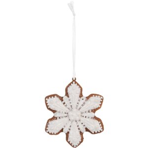 Décoration Suspendue Flocon de Neige Clayre &...