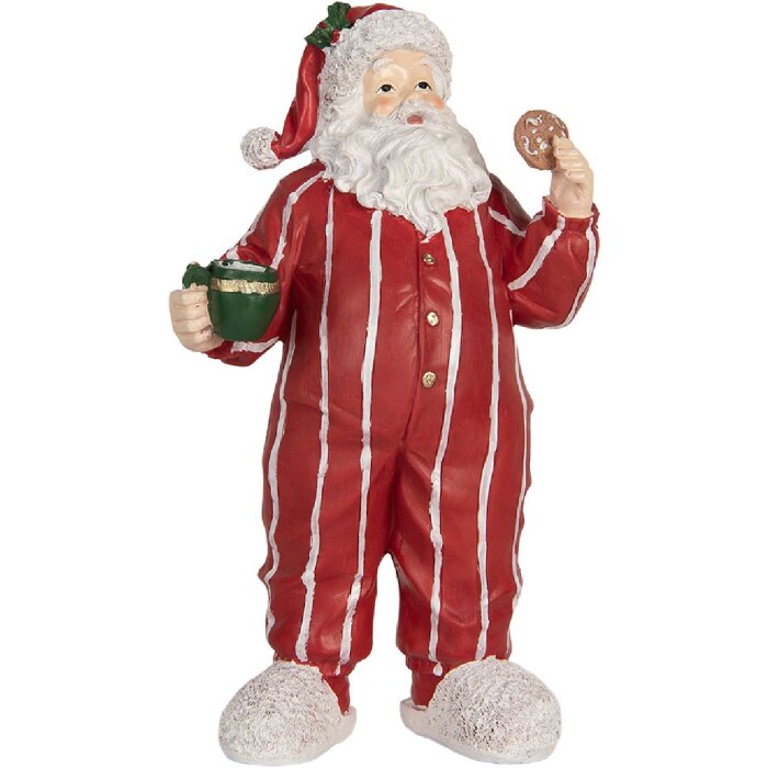 Décoration Père Noël Clayre & Eef 6PR5760 18x11x31 cm